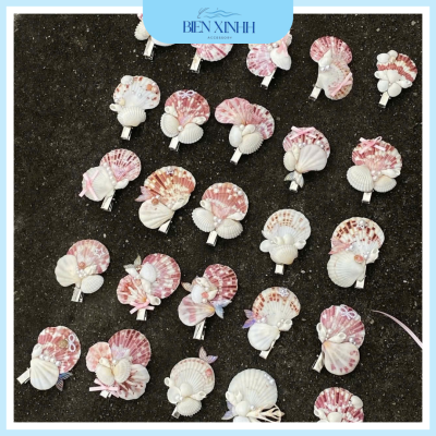 Kẹp tóc vỏ sò Biển Xinhh Accessory