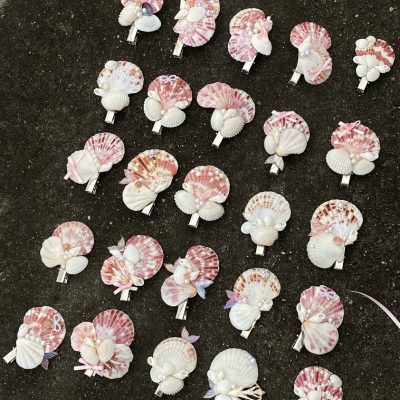 Kẹp tóc vỏ sò Biển Xinhh Accessory