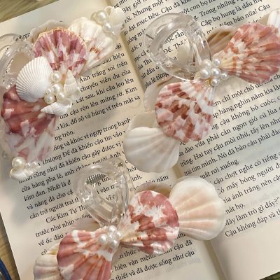 Kẹp tóc càng cua vỏ sò Biển Xinhh Accessory