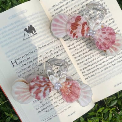 Kẹp tóc càng cua vỏ sò Biển Xinhh Accessory